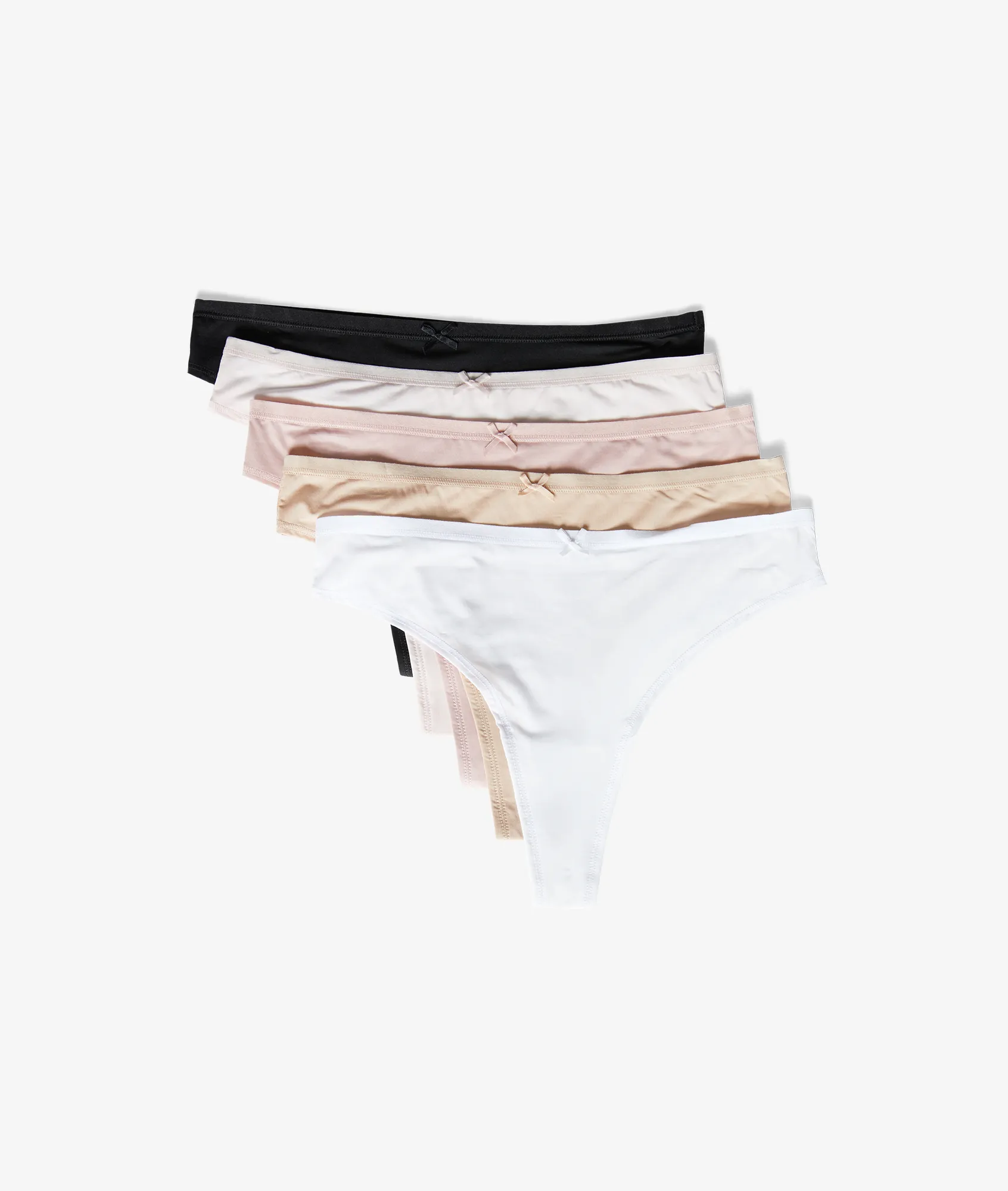 LOT DE 5 TANGAS JACK MICRO MULTICOLORE  ETAM