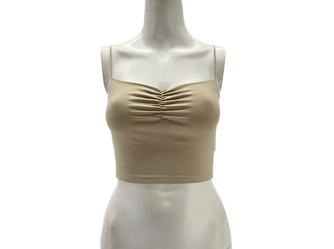 MADEWELL Camisetas.Poliéster Internacional S Beige 