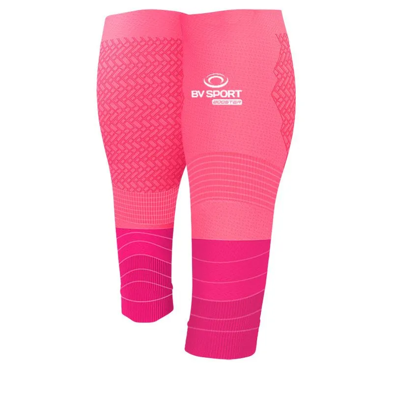 Manguito de compresión para pantorrilla BV sport Booster Elite Evolution (Rosa)
