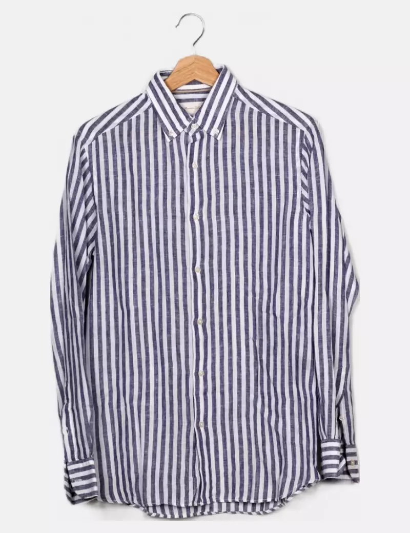Massimo Dutti Camisa de vestir rayas
