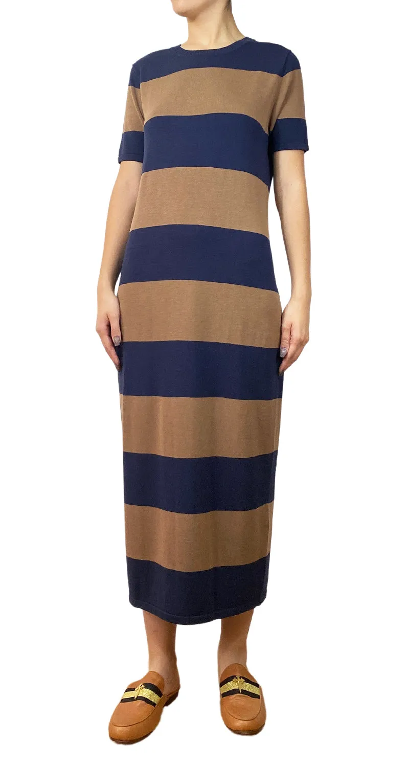 MAX MARA Vestido Rayas Tejido