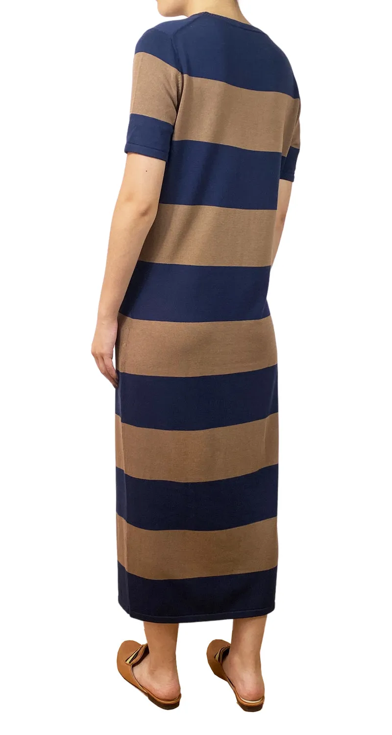 MAX MARA Vestido Rayas Tejido