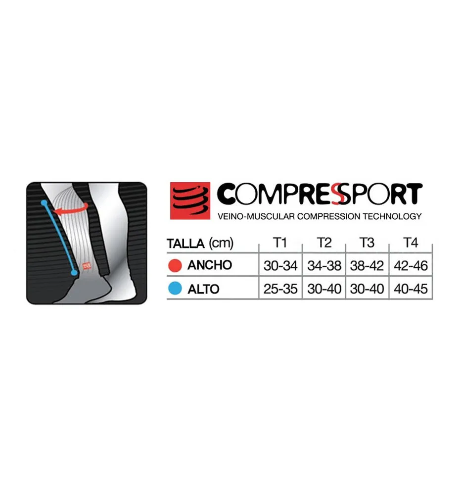 Medias Compresión Running_Unisex_COMPRESSPORT R2 3.0