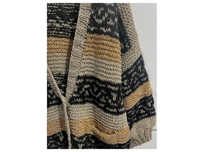 Mes demoiselles ...  Prendas de punto T.Internacional M Sintético Beige 