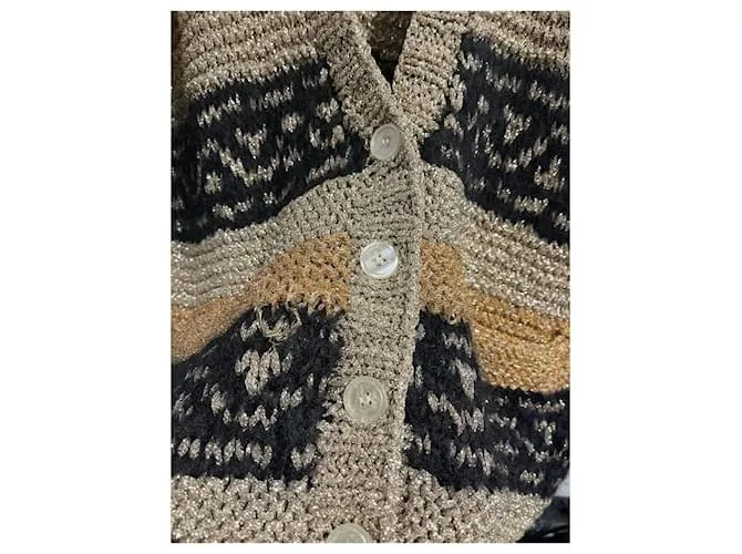 Mes demoiselles ...  Prendas de punto T.Internacional M Sintético Beige 