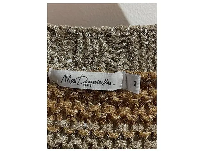 Mes demoiselles ...  Prendas de punto T.Internacional M Sintético Beige 
