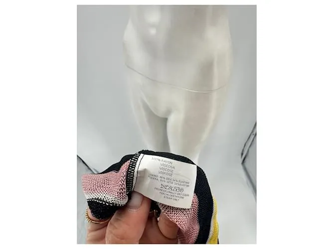 MISSONI Vestidos T.ÉL 40 Viscosa Negro 