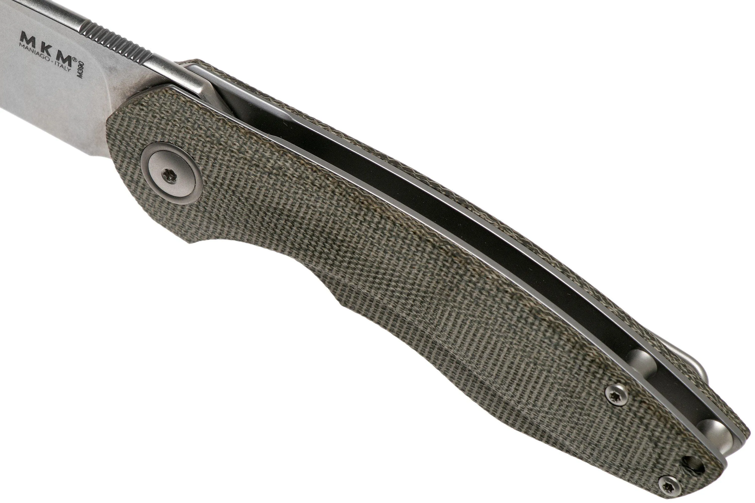 MKM TIMAVO VP02GC GREEN CANVAS MICARTA STONEWASH NAVAJA, VOXNAES DESIGN