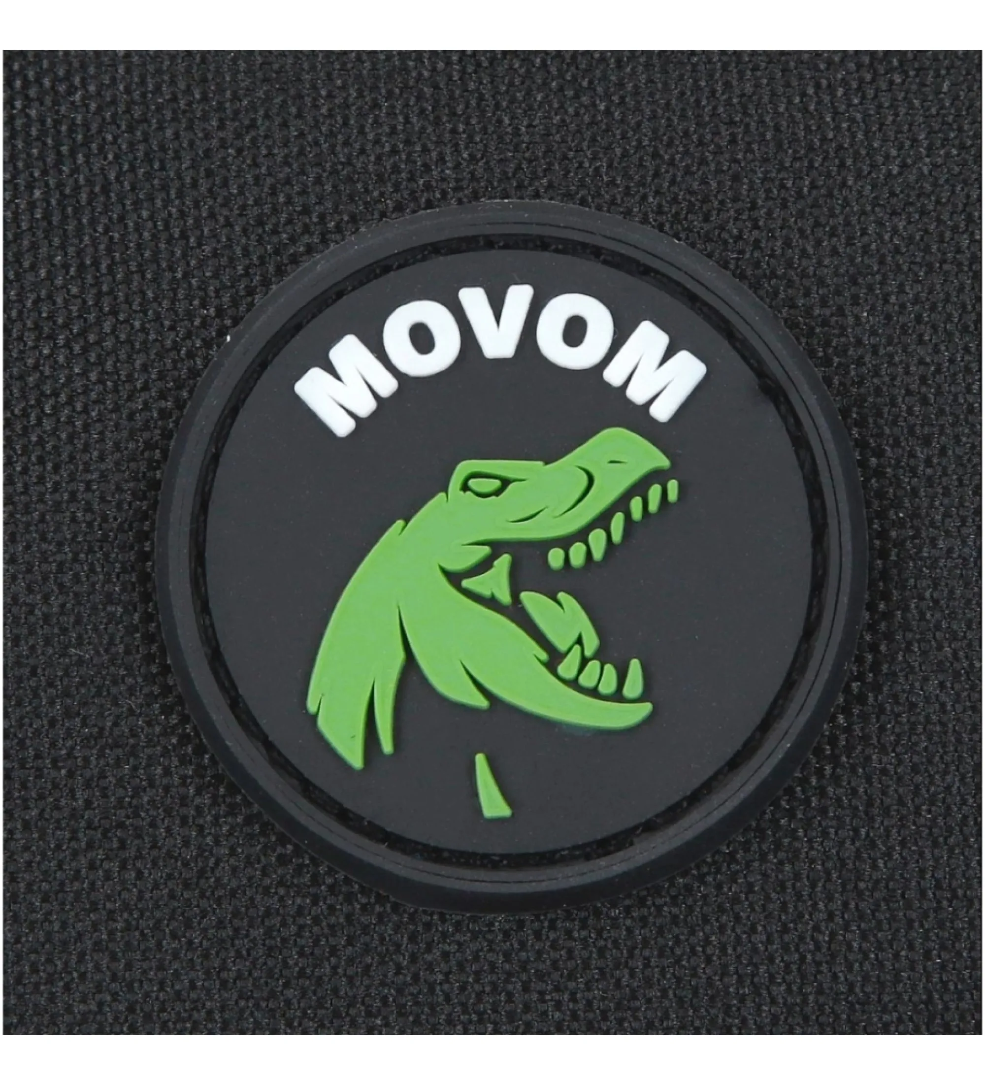 Mochila de guarderia Movom Raptors 25 cm con carro negro