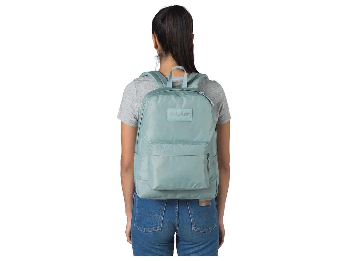 Mochila Jansport Mono Superbreak Color Azul Grisáceo