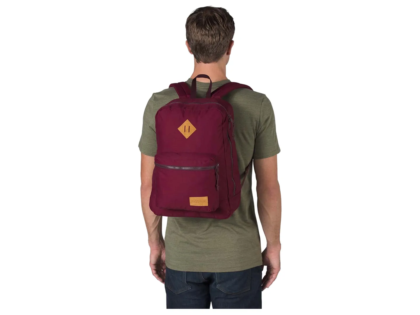 Mochila Jansport Super Lite Color Vino