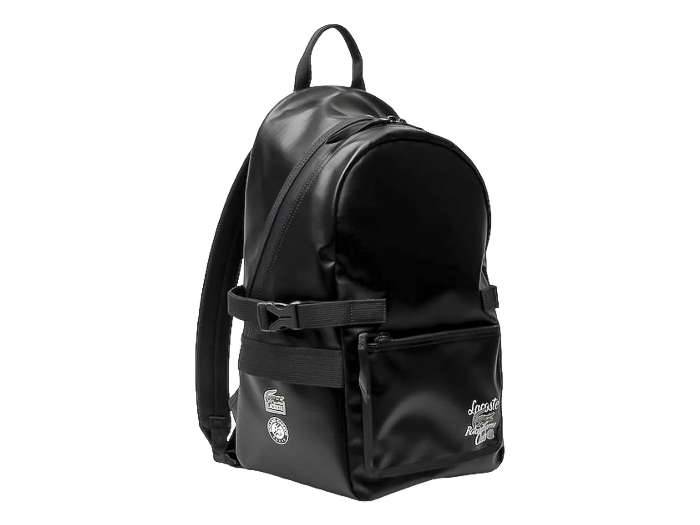 Mochila Lacoste Sinople Color Negro