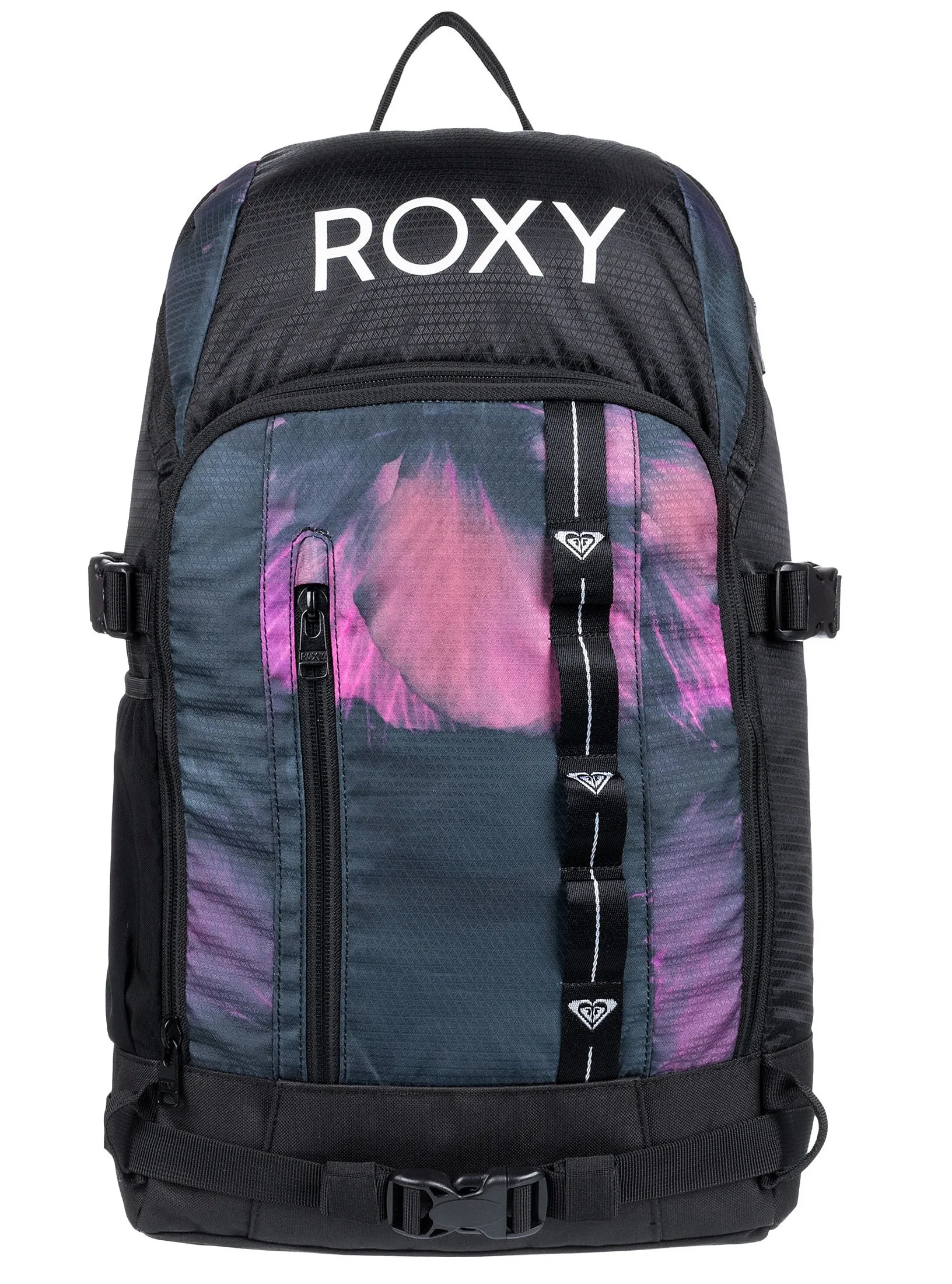 MOCHILA ROXY TRIBUTE BACKPACK  KVJ2/TRUE BLACK PANSY PANSY  WOMEN´S