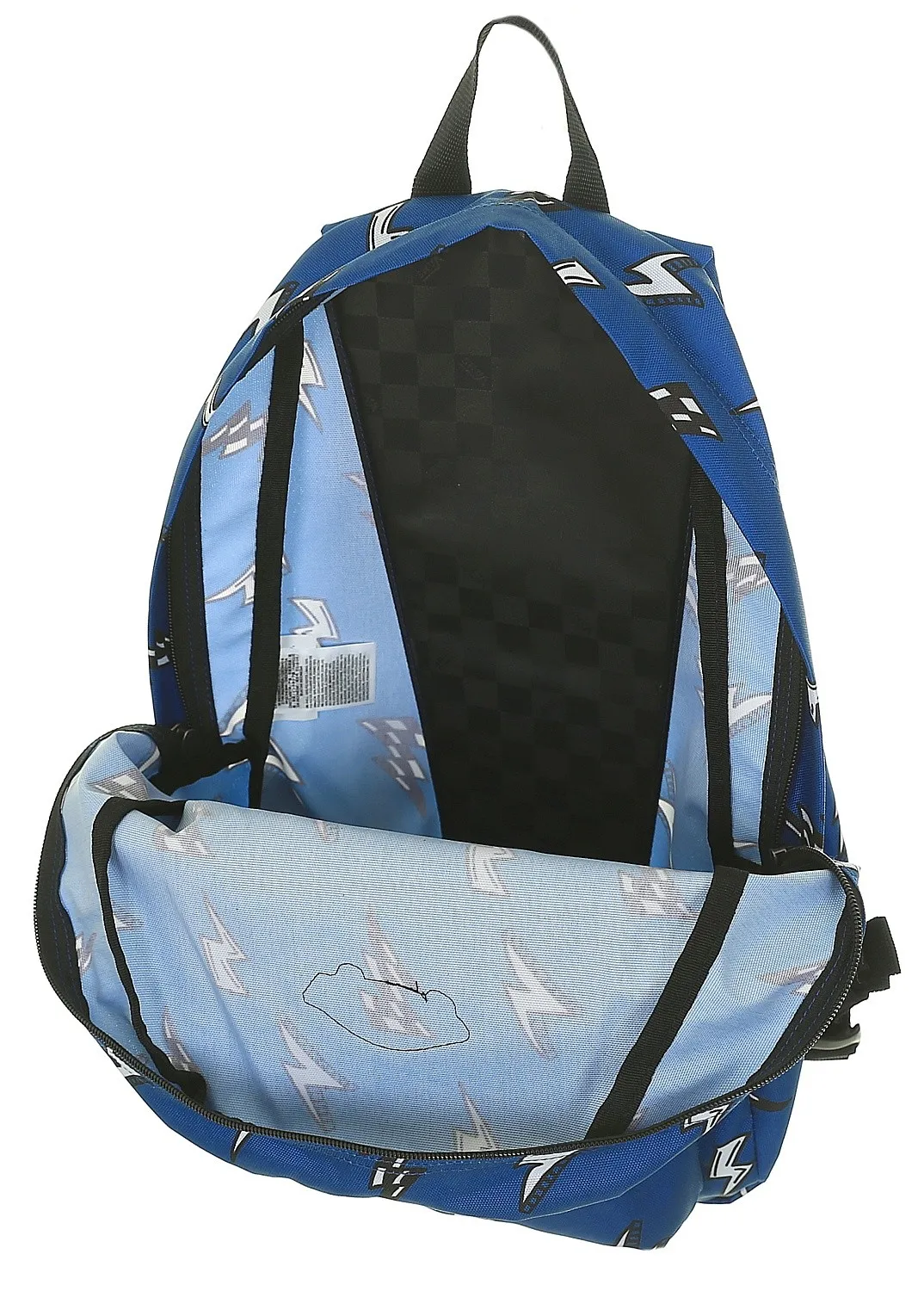 MOCHILA VANS NEW SKOOL  WHITE/TRUE BLUE  UNISEX JUNIOR