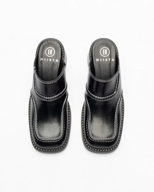 Mules E8 by Miista Rubi Negro