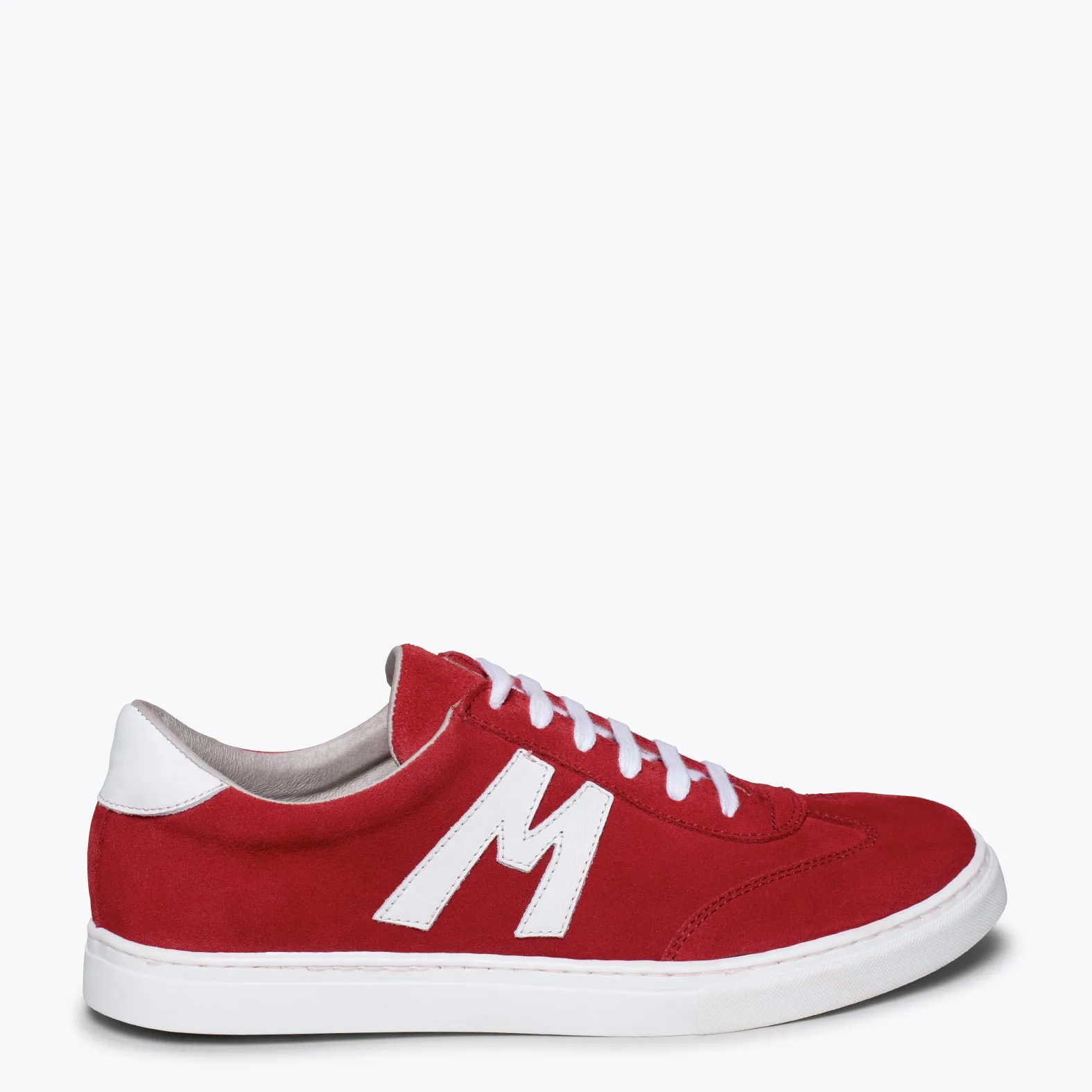MÓNACO ZAPATILLAS DE HOMBRE ROJO