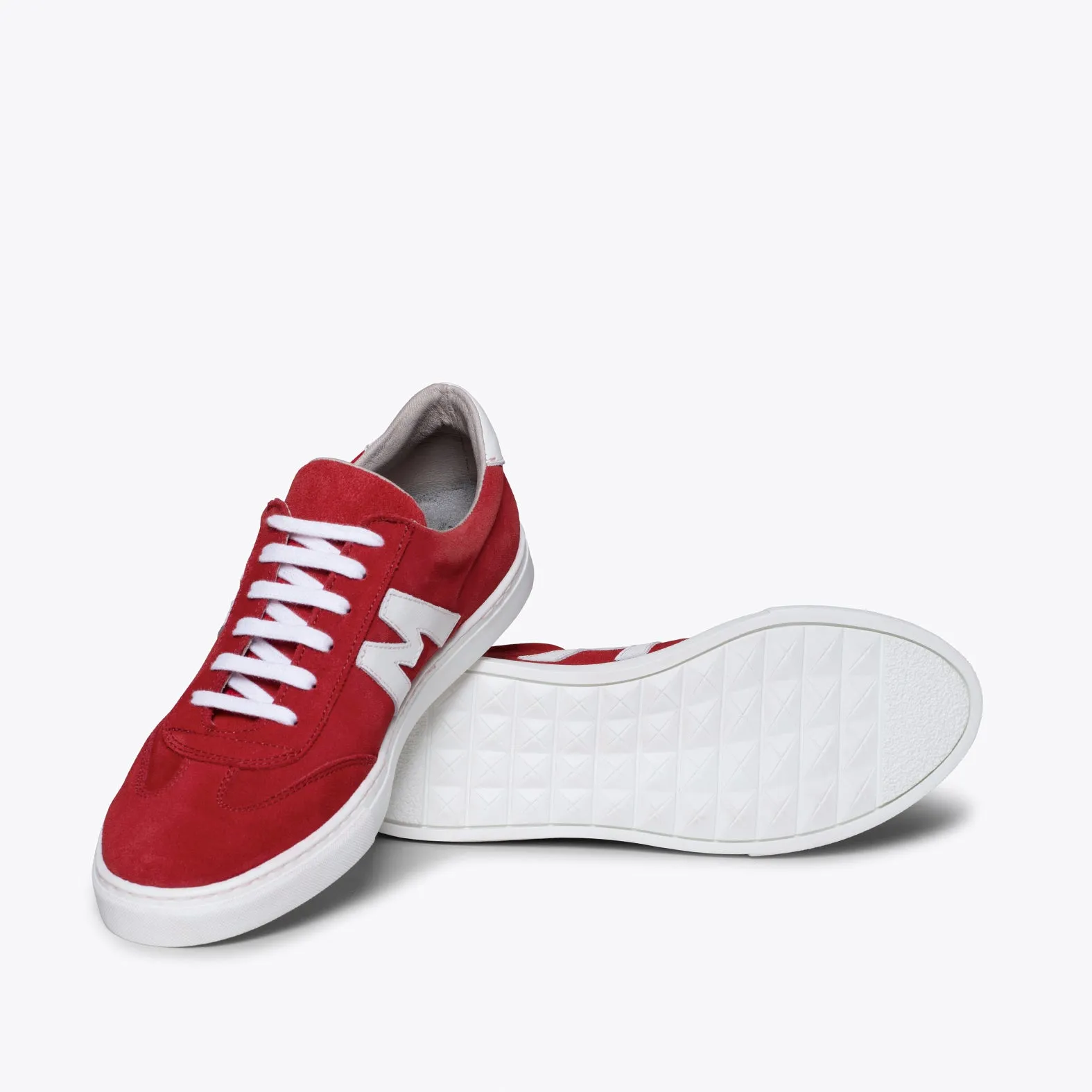 MÓNACO ZAPATILLAS DE HOMBRE ROJO