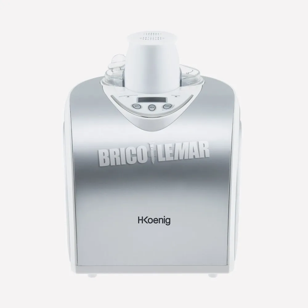 Máquina para hacer helados con compresor 135W 1L Hkoenig HF180