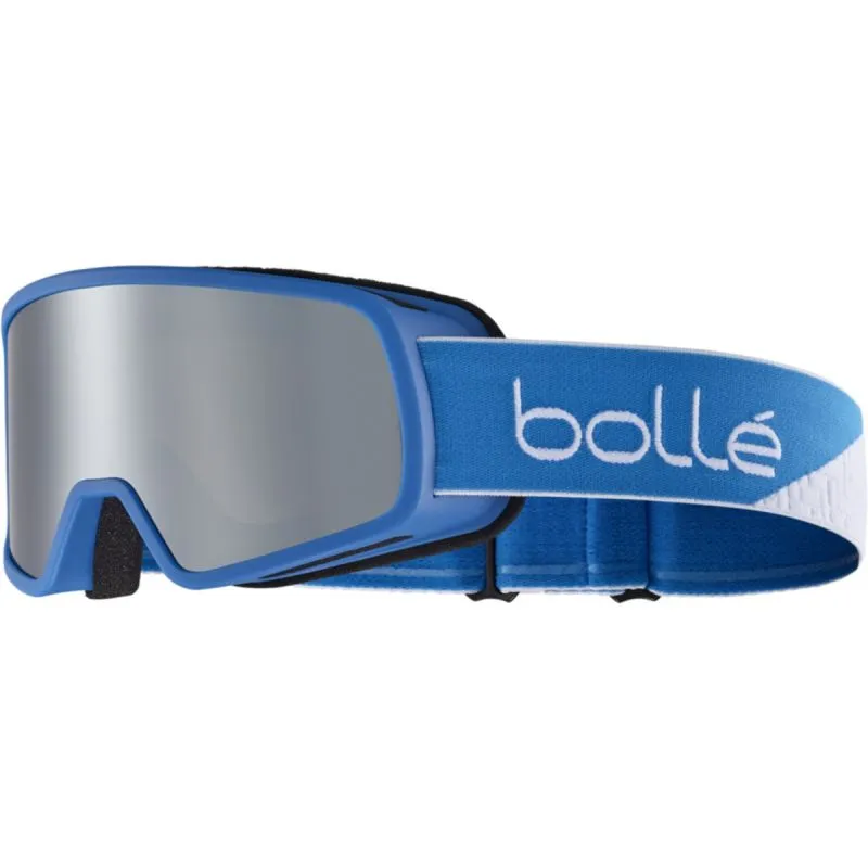 MáSCARA ESQUí BOLLé NEVADA JR (RACE BLUE MATTE  BLACK CHROME  CAT 3)