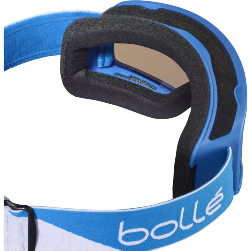 MáSCARA ESQUí BOLLé NEVADA JR (RACE BLUE MATTE  BLACK CHROME  CAT 3)