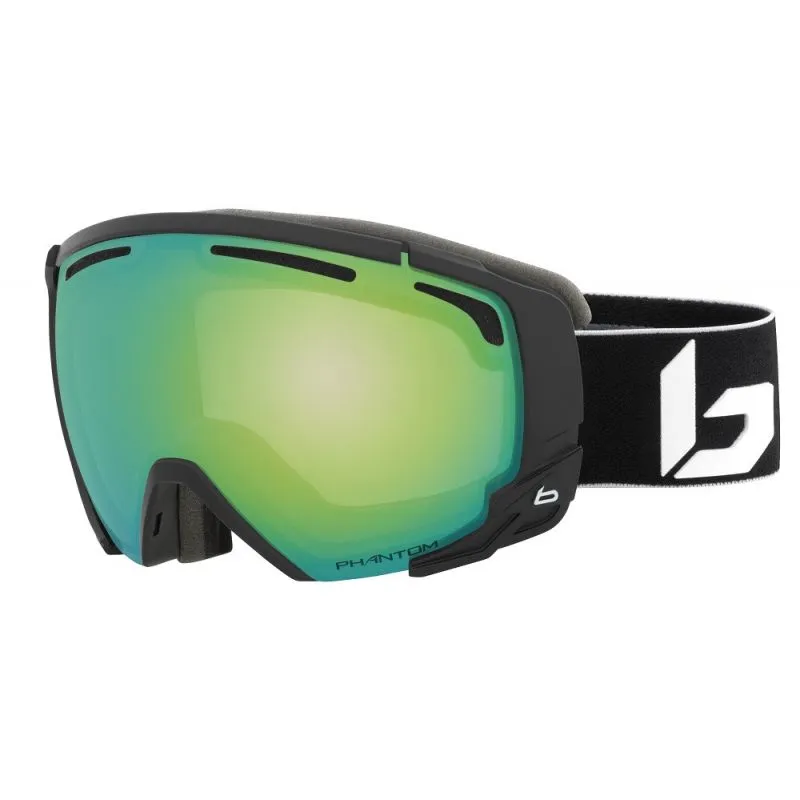 MáSCARA ESQUí BOLLé SUPREME OTG (NEGRO CORP MATE  VERDE FANTASMA ESMERALDA  FOTOCROMáTICO)