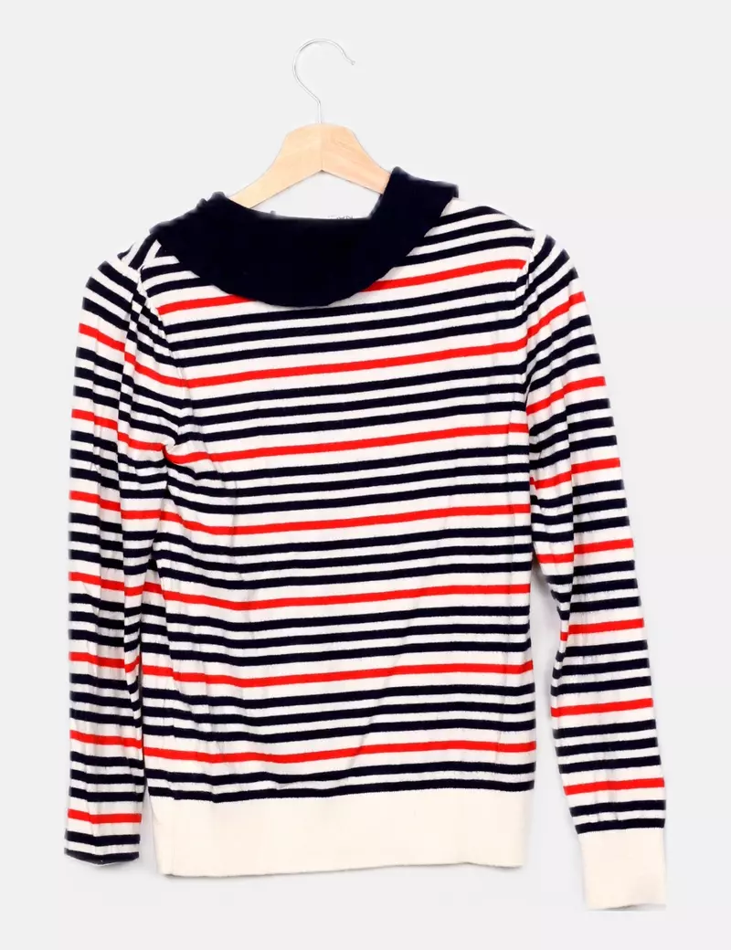 Naf Naf Polo punto rayas multicolor