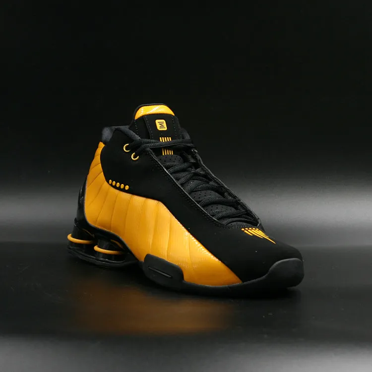 Nike Shox BB4 Black University Gold Zapatillas Hombre Basketball