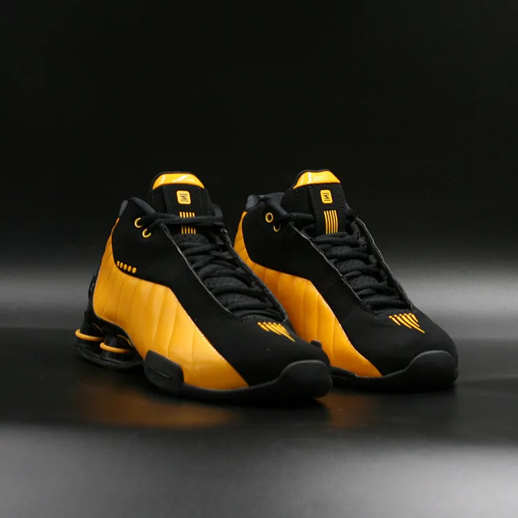 Nike Shox BB4 Black University Gold Zapatillas Hombre Basketball