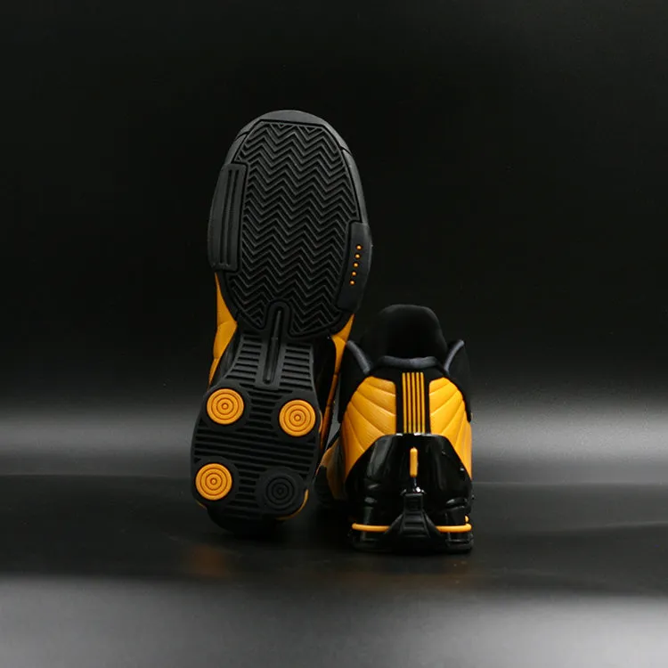 Nike Shox BB4 Black University Gold Zapatillas Hombre Basketball