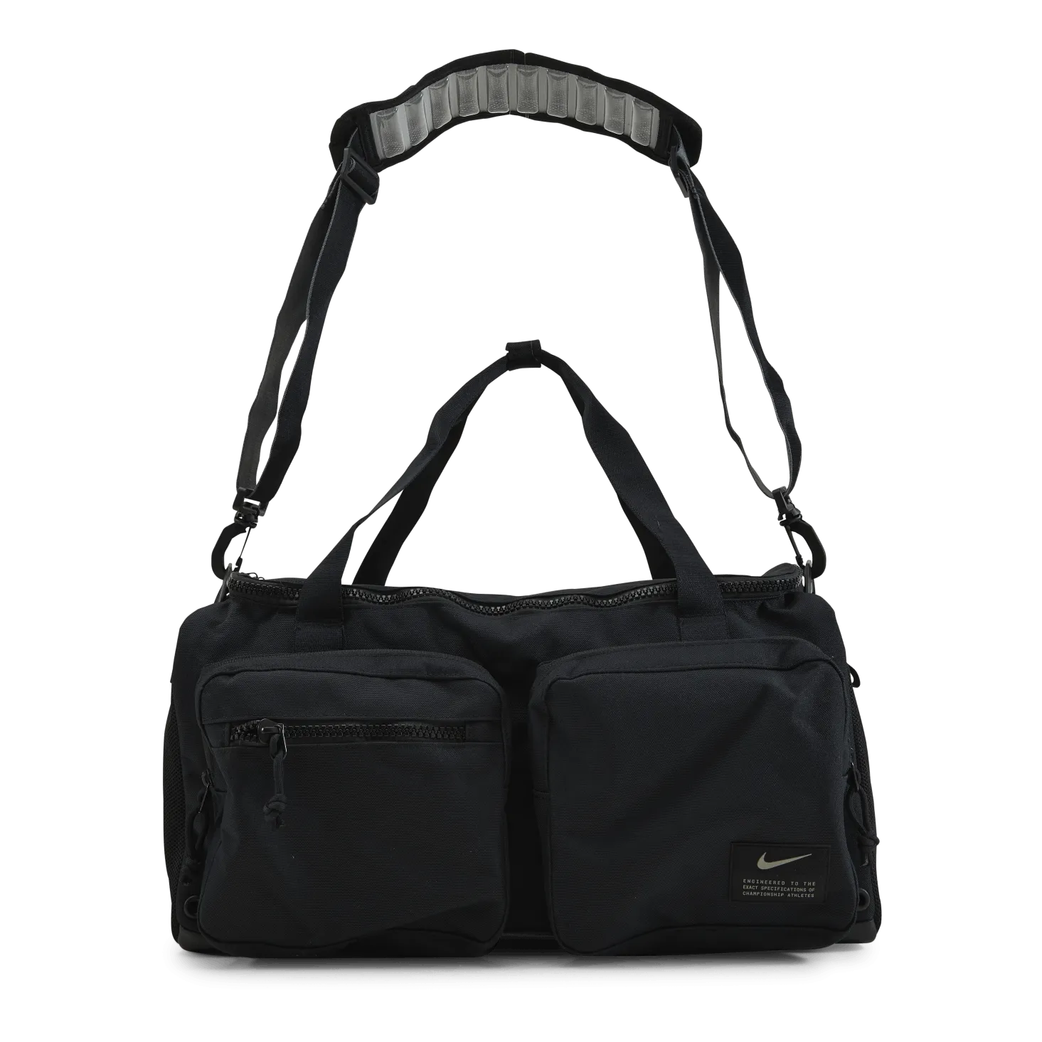 Nike Utility Power Training Duffel Bag (Small, 31L) BLACK/BLACK/ENIGMA STONE