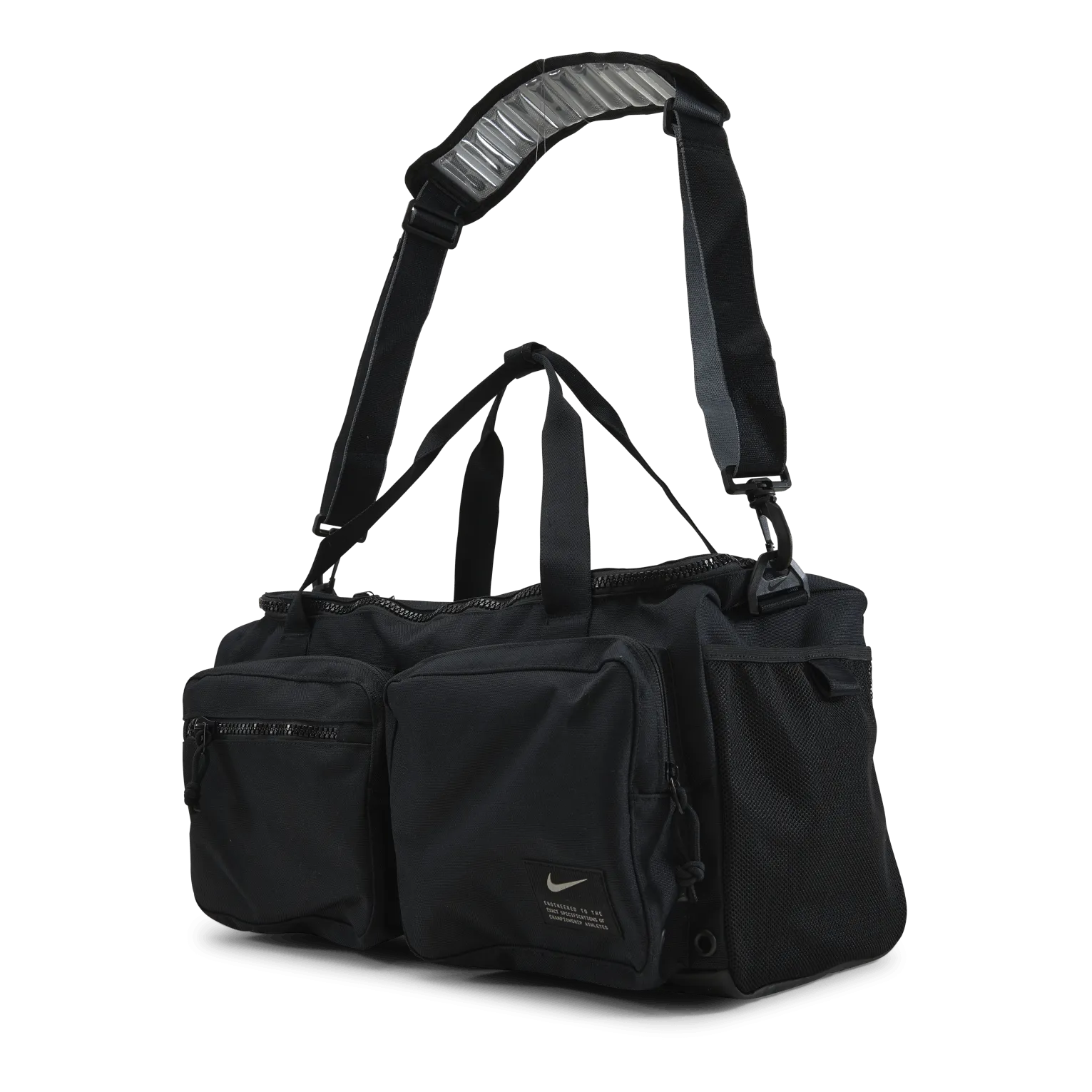 Nike Utility Power Training Duffel Bag (Small, 31L) BLACK/BLACK/ENIGMA STONE