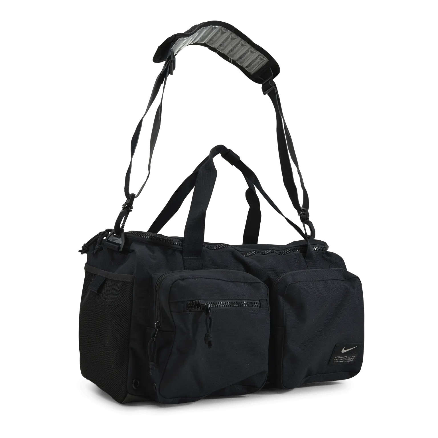 Nike Utility Power Training Duffel Bag (Small, 31L) BLACK/BLACK/ENIGMA STONE