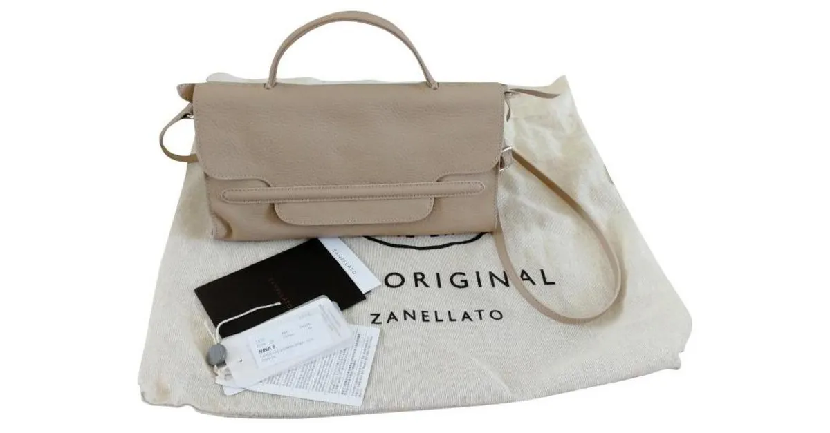 Nina S cachemira Pura Zanellato color Paglia Beige 