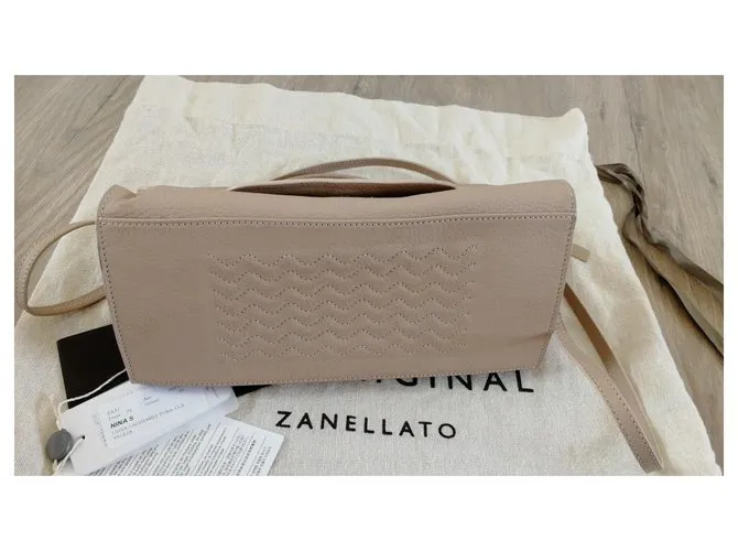 Nina S cachemira Pura Zanellato color Paglia Beige 