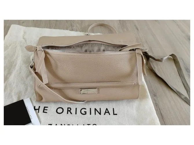Nina S cachemira Pura Zanellato color Paglia Beige 