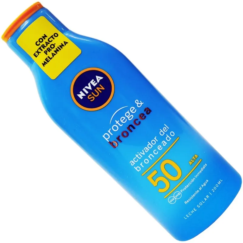 NIVEA Protege y Broncea Protección Solar UVA UVB