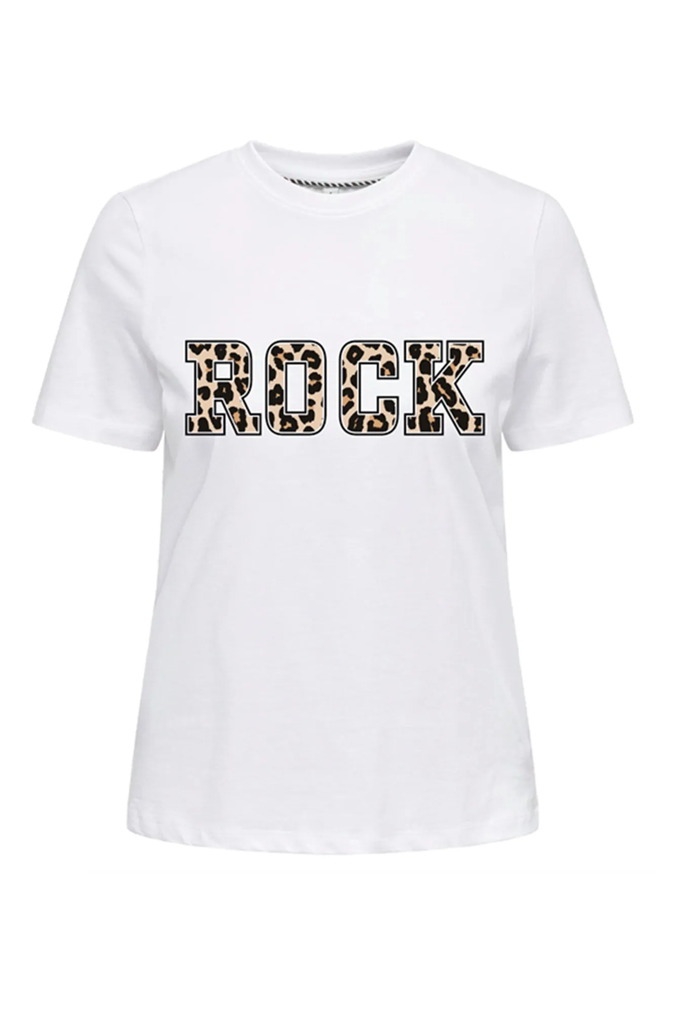 Only Camiseta de manga corta con dibujo frontal