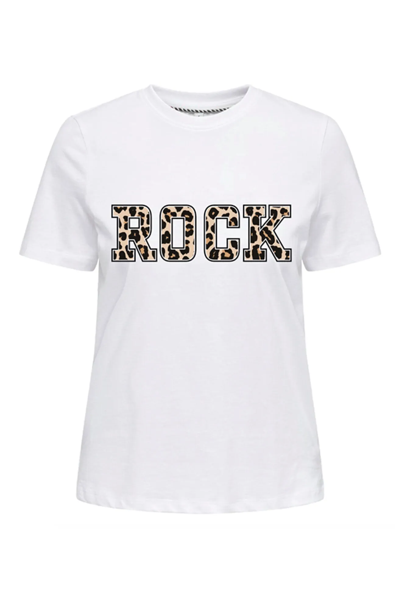 Only Camiseta de manga corta con dibujo frontal