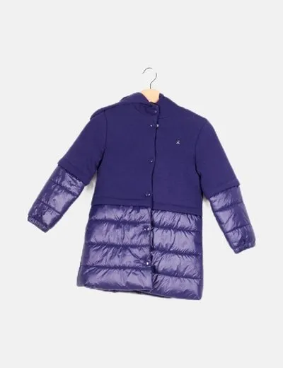 Original Marines Abrigo morado combinado