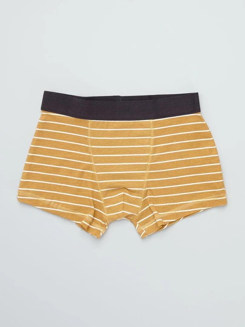 PACK DE 3 BOXERS  AMARILLO