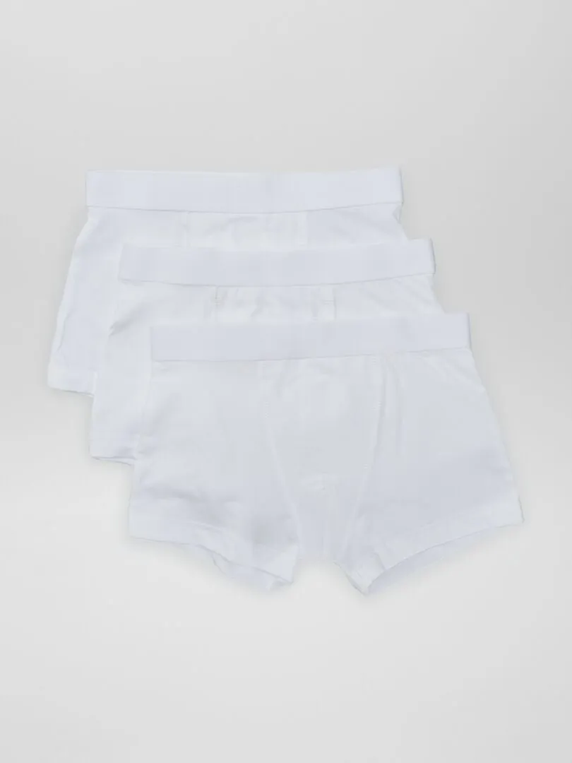 PACK DE 3 BOXERS  BLANCO