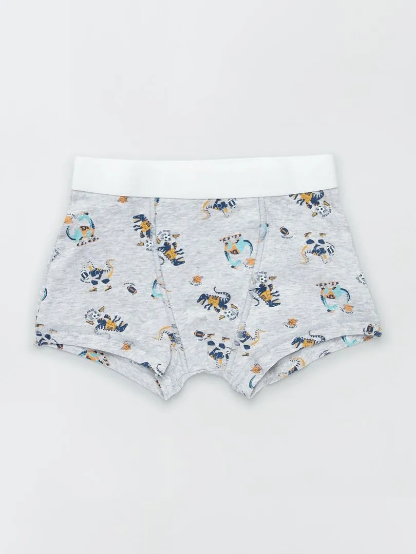 PACK DE 3 BOXERS  GRIS