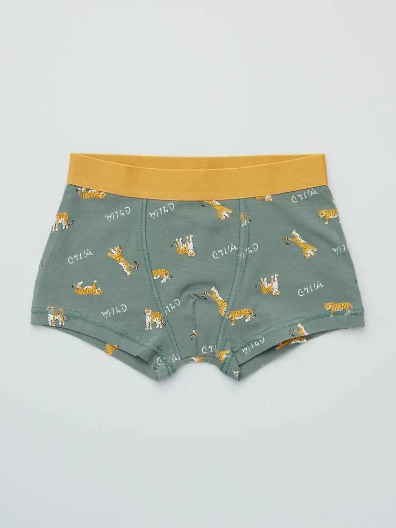 PACK DE 3 BOXERS  VERDE