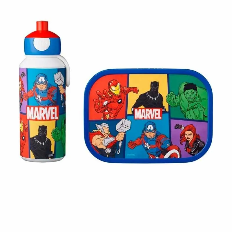 Pack de almuerzo campus Avengers Mepal
