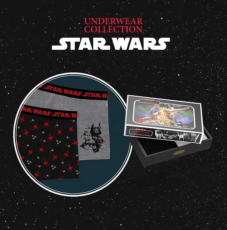 Pack de Boxers Star Wars mod. darker 