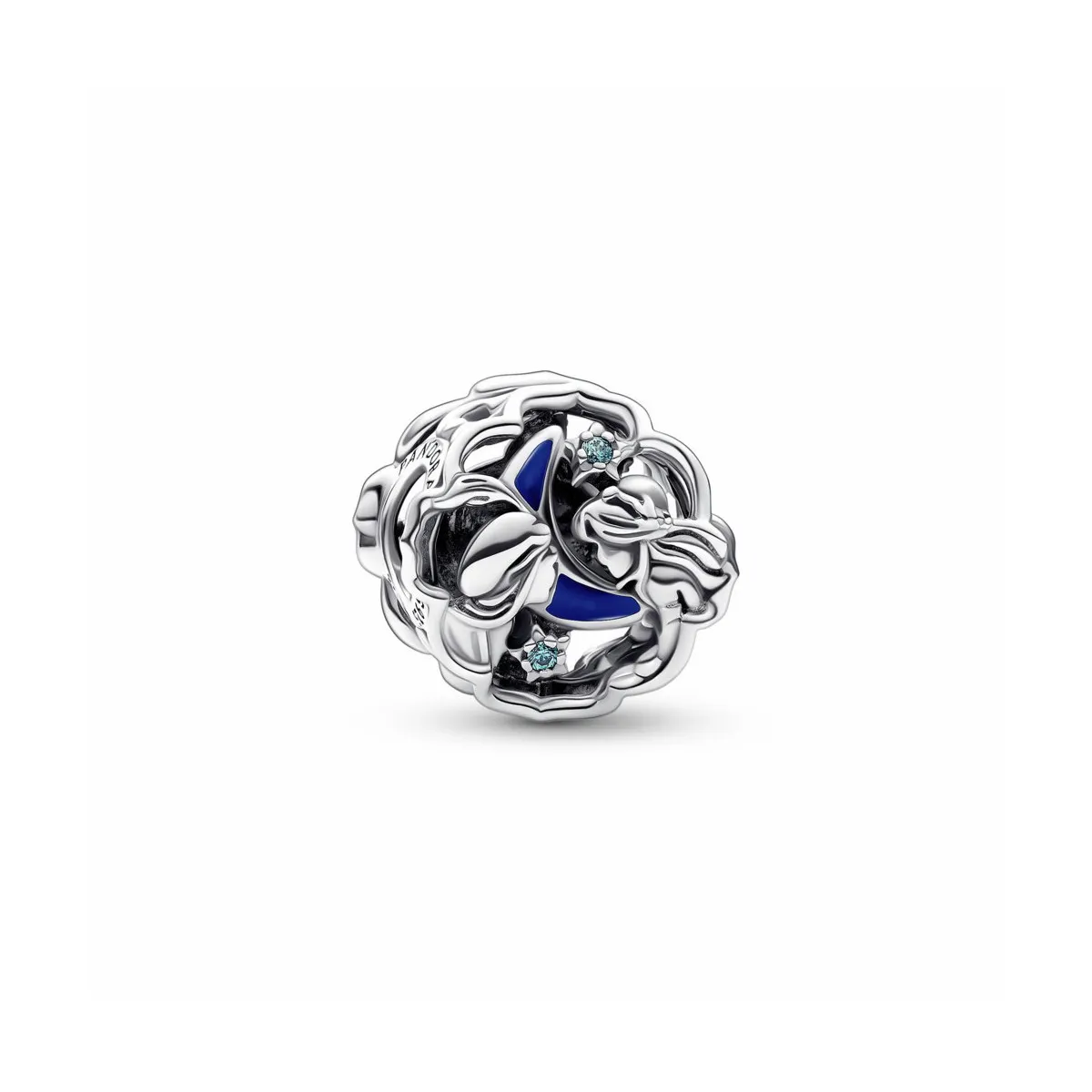 PANDORA CHARM ALADDIN, PRINCESA JASMINE Y GENIO QUE BRILLA EN LA OSCURIDAD  PANDORA
