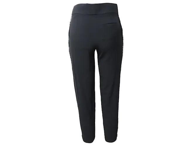 Pantalones Chloé Tailored en Acetato Negro 