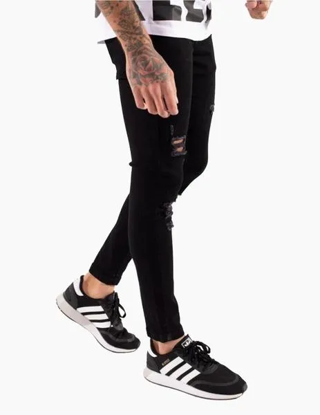 PANTALóN ELEVEN SUSTAINABLE DISTR SKINNY FIT  JET B