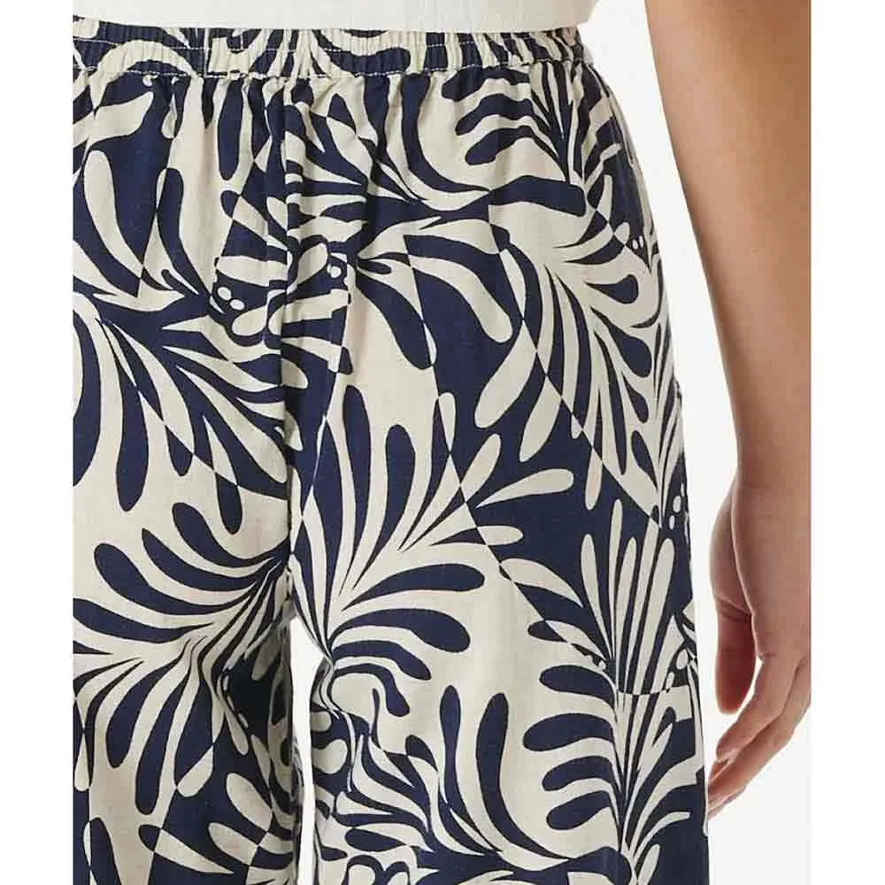 PANTALóN FLUIDO RIP CURL PRáCTICO Y CóMODO PARA MUJER AFTERGLOW PANT 0049 NAVY REF01FWPA ESTAMPADO