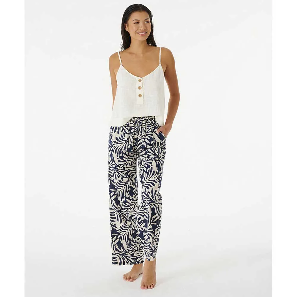 PANTALóN FLUIDO RIP CURL PRáCTICO Y CóMODO PARA MUJER AFTERGLOW PANT 0049 NAVY REF01FWPA ESTAMPADO
